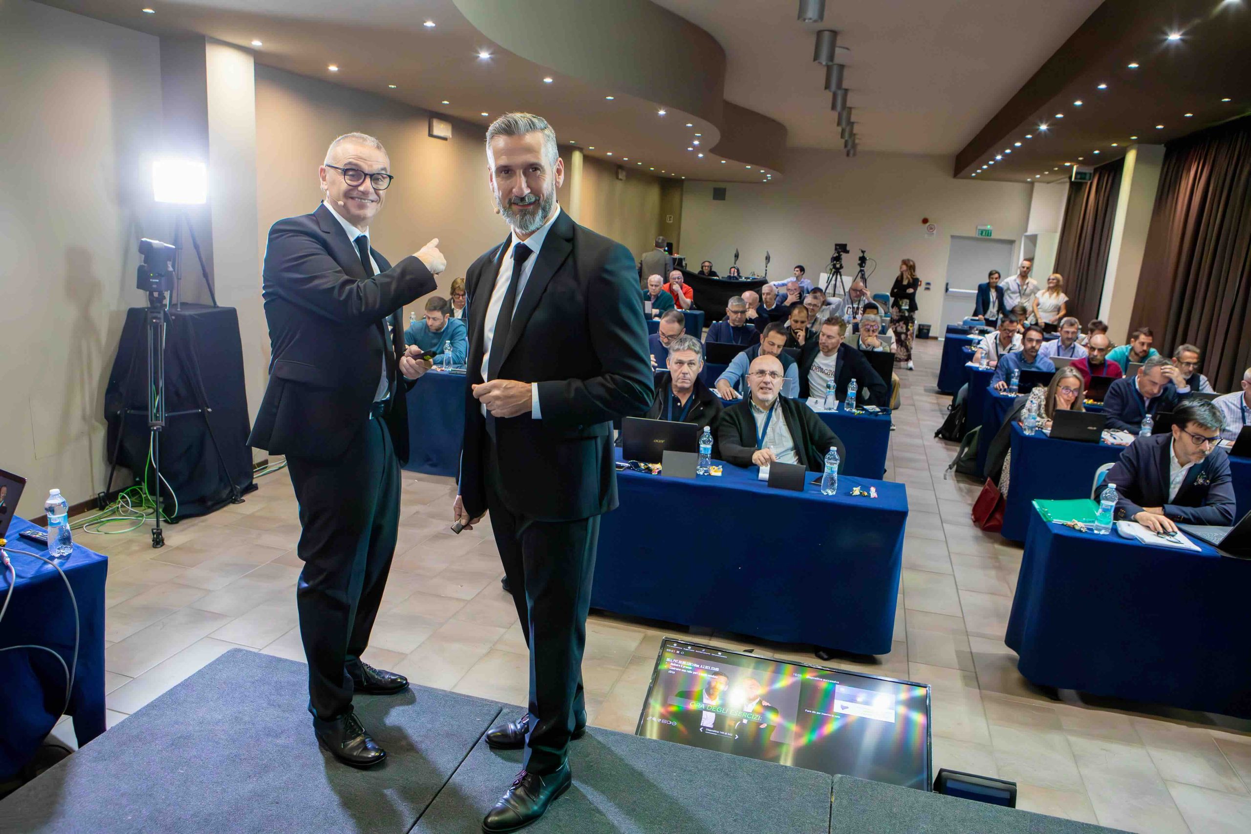 Studenti a un evento formativo Insider Academy sul trading in opzioni