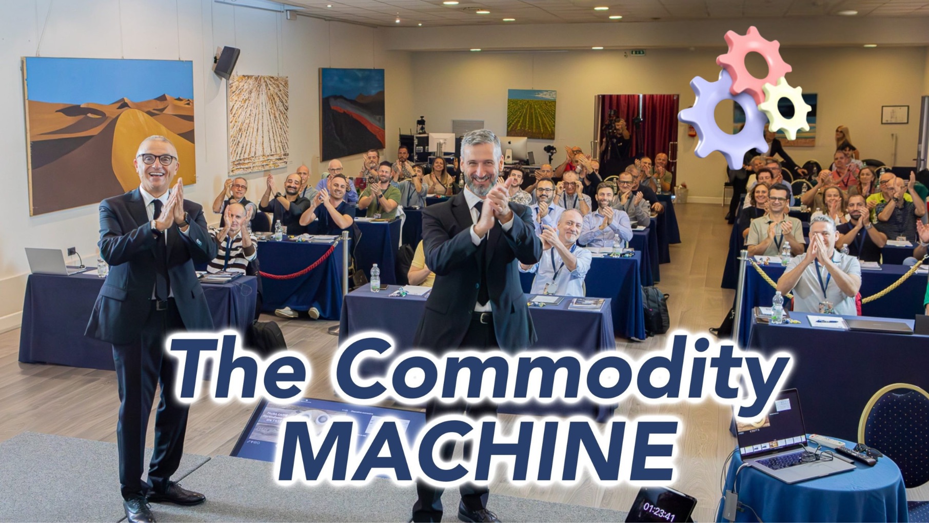 classe durante il corso dal vivo “THE MACHINE”