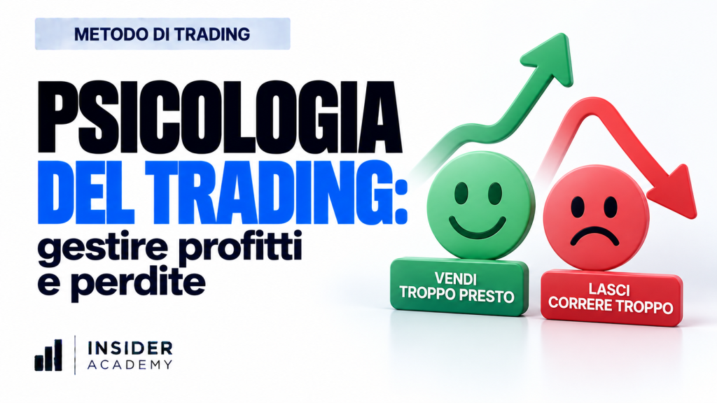 psicologia trading profitti perdite — Insider Academy
